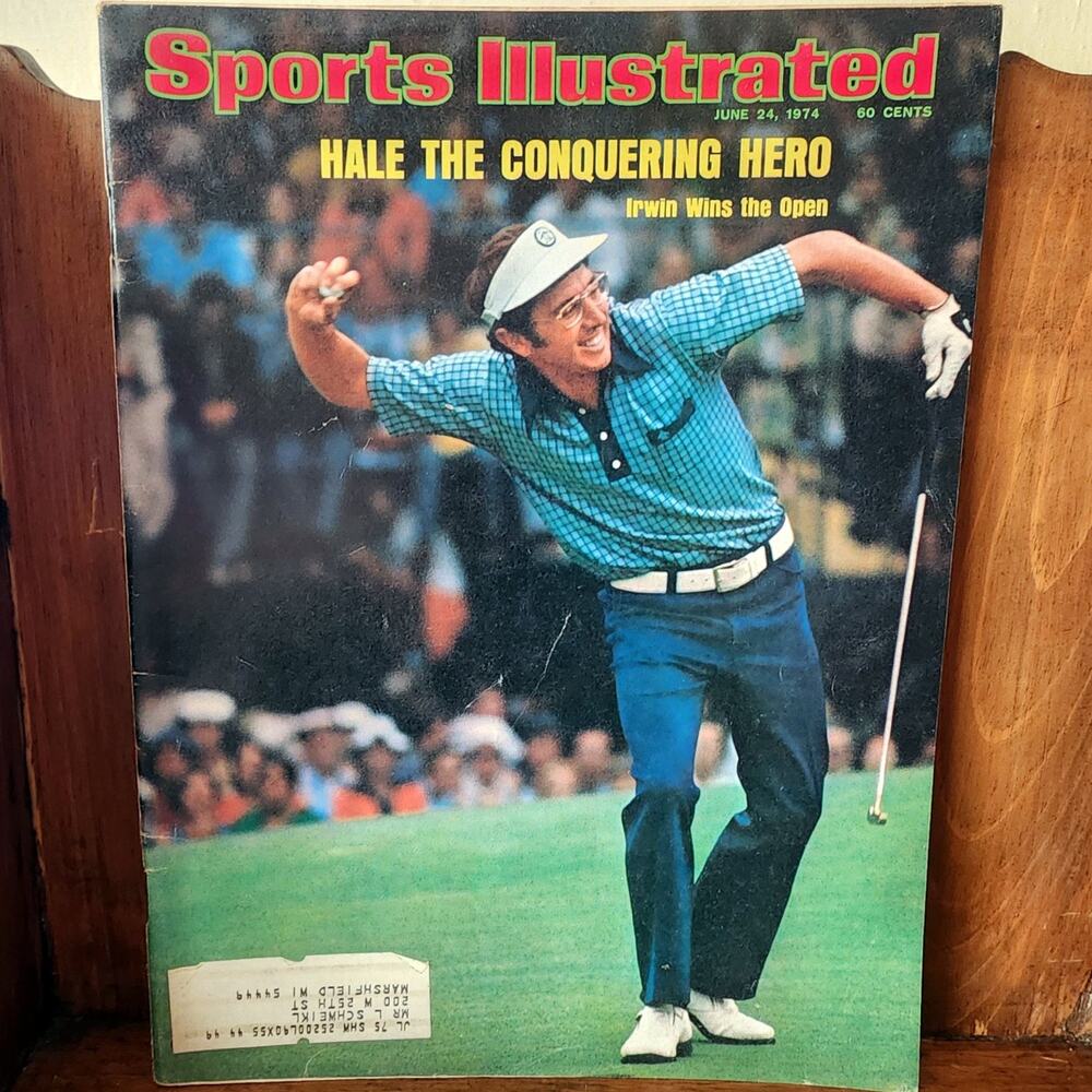 Sports Illustrated June 24, 1974 Hale Irwin US Open Golf Magazine